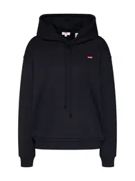 LEVI'S Mikina 'Standard Hoodie' červená / černá / bílá