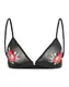 Review BH mit Stickerei Flower schwarz / mischfarben