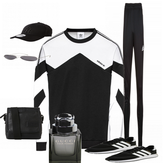 Outfit mit Grau Accessoire Gucci "RaGucci"
