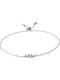 FOSSIL Armband silber