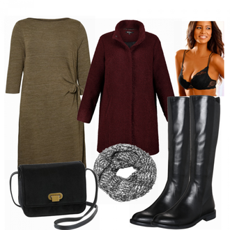Outfit mit Blau Stiefel Vagabond Shoemakers "EveningLook"
