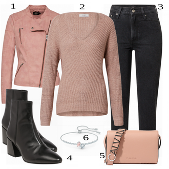 Outfit sa Bež Traper Jakna Only "Savršeno za jesen"