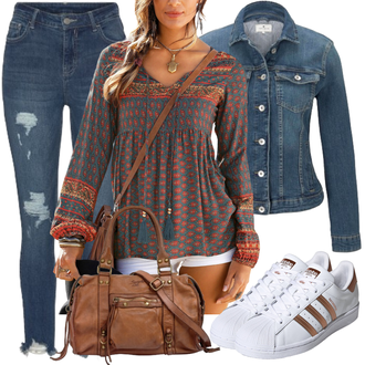 Originals Outfit mit Adidas Originals "Stilvoller Look für die Freizeit"