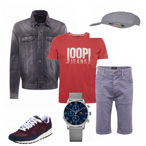 Rot T-Shirt JOOP! kombinieren