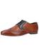TOM TAILOR Halbschuhe navy / braun / cognac