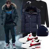 Winter Outfits mit Kapuze image