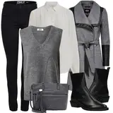 River Island Gummistiefeletten Outfits image