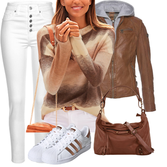 Originals Outfit mit Adidas Originals "Modisches Freizeit Outfit"