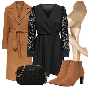 Elegantes Winter Outfit  