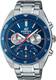 CASIO Chronograph ''''Edifice'''' silber / navy