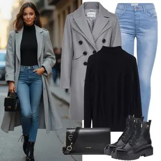Edle Outfits Casual mit Herren Lederjacke Only, IN LINEA "Perfekt für den Frühling"Look: Uni, Schlichte, Casual, Classic, Elegant, 70er, Ausgefallene, Nahtlos, 50er Jahre, Vintage, Edel, Rad, Stil, Oversize, Unisex, Lack, Kuschel, 60er