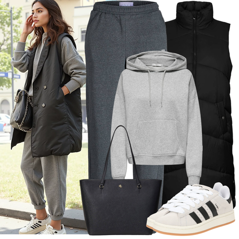 Comment poter Noir Robe Grande Taille/Parka grande taille VERO MODA avec Noir Robe Grande Taille/Manteau Parka grande taille VERO MODA