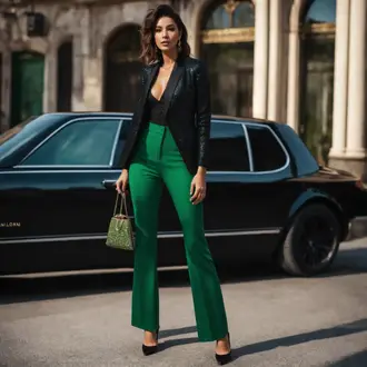Dubai Outfits "Einfacher Party-Look"