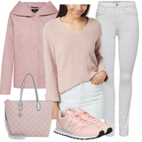 Lila Hoodies kombinieren image