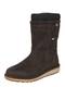 TOM TAILOR Stiefel dunkelgrau / taupe