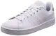 adidas Damen Advantage Sneaker, Footwear White Footwear White Copper Metallic, 38 2/3 EU