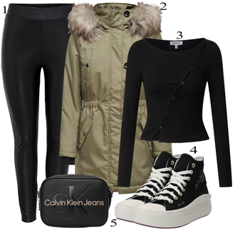outfit mit Converse "Oblačila za jesen"