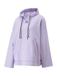 PUMA Sportsweatshirt ''''DARE TO'''' lila / schwarz