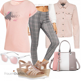 Rosa Only Jeansjacken Outfits image