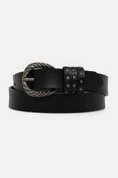Usnjen pas HALSEY BELT enski, rna barva, PL020856