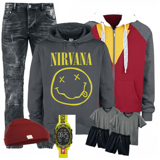 Outfit mit Grau Unterwäsche Tchibo "Justice League"