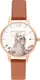 Olivia Burton Uhr braun / gold