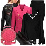 Outfits mit klassischen Strick Blazern image