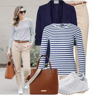 Outfit sa Narandžasta/Bijela/Smeđa/Bež/Krem sigurna cipela/Papuča/Udobna Cipela/Rupičasta Tenisica/cipela za zdravlje/Tenisica s platformom/Niska Tenisica/Tenisica Za Hodanje/Tenisice s patentnim zatvaračem sa strane Skechers "Cool za slobodno vrijeme"