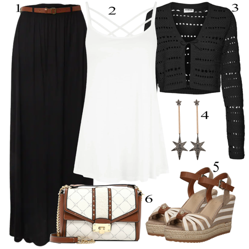 Comment poter Gris Bijou AllSaints avec Blanc/Crème/Marron Top Long/Chaussures pour hommes/Chemise sans Manches/Top Spaghettis/Robe Grande Taille/Chemisier Grande Taille/Tunique Lascana