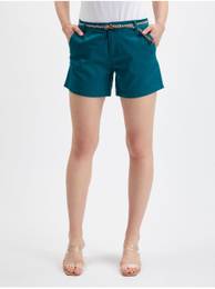 Green Women Shorts - Women