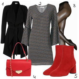 Outfity pro zábavu Vánoce s Šedá/Růžová/Tmavě šedá/Béžová/Žlutá Šaty s trumpetovým rukávem/Pouzdrové Šaty/Pouzdrové Šaty S Dlouhým Rukávem/Tvidové šaty/Tunikové šaty/Šaty S Potiskem/Halenkové Šaty Heine "Stylový"Look: 40. narozeniny, Vánoce, Koncert, Firemní večírek, Chatky, Den matek, Nový Rok, Zvláštní příležitosti, Narozeniny