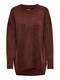 ONLY Strickpullover kirschrot