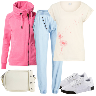 CALI tenues avec Blanc Chaussure Médicale/Baskets Avec Motif Perforé/Baskets d'été/Chaussure de santé/Baskets Vintage/Basket Fine/Chaussure de Skate/Basket Basse Puma "Tenue d'hiver à la mode"