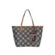 JOOP! Shopper ''''Lara'''' nachtblau / naturwei / ocker