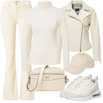 Cowgirl, Esthetische Outfit mit Beige/Khaki/Braun Hut Kappe About You "Stylische Kombination für den Frühling"Look: Uni, Retro, 80er, Esthetische, Classic, Safari, Unisex