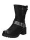 H.I.S Stiefel hellgrau / schwarz