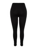 Női Fekete Nagy méretek Magas Derekú Leggings image