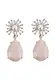 HALLHUBER Ohrringe pastellpink / silber