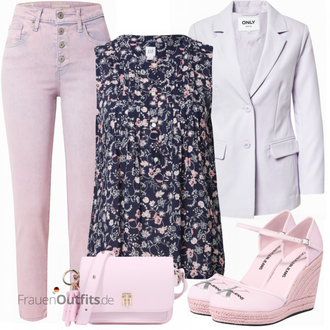 Outfit mit High Heel Calvin Klein "Stilvoller Look für den Frühling"
