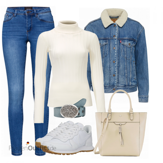 Cord Outfit mit Jacke/Mantel/Jeansjacke levi's "Alltagsoutfit"