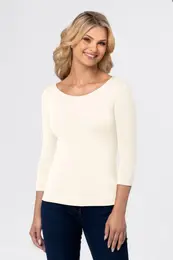 Woman's 3/4 Sleeve Blouse Manati_1