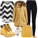 Winter Outfits mit Thermo Leggings image