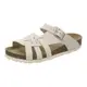 AFS-Schuhe 2122 Damen Pantoletten Sommer aus echtem Leder, hochwertige Sandalen für Frauen, Made in Germany (38 EU, beige Nubuk)