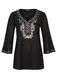 S.Oliver BLACK LABEL Batist-Tunika schwarz