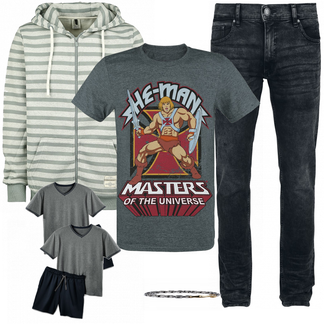 Outfit mit Grau Unterwäsche Tchibo "EMP Look"