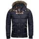 Geographical Norway Herren Winter Jacke Steppjacke Parka Belphegor Winterjacke inkl. Norway Halstuch