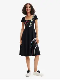 Black Lisa Dress - Women