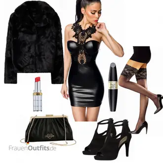Party Outfits mit Schwarz Sommerjacke VERO MODA "Va va voom"