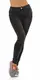 Jela London Damen High-Waist Stretch-Jeans Skinny Slim, Schwarz 36-38