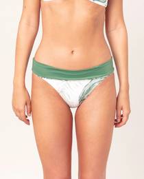 COASTAL PALMS ROLLUP GOOD White swimsuit